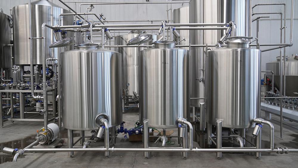 2000L Stainless Steel Fully Automatic Brewhouse